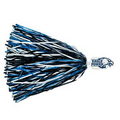 500-Streamer Pom Poms w/Mascot Handle - Eagle/ Hawk End